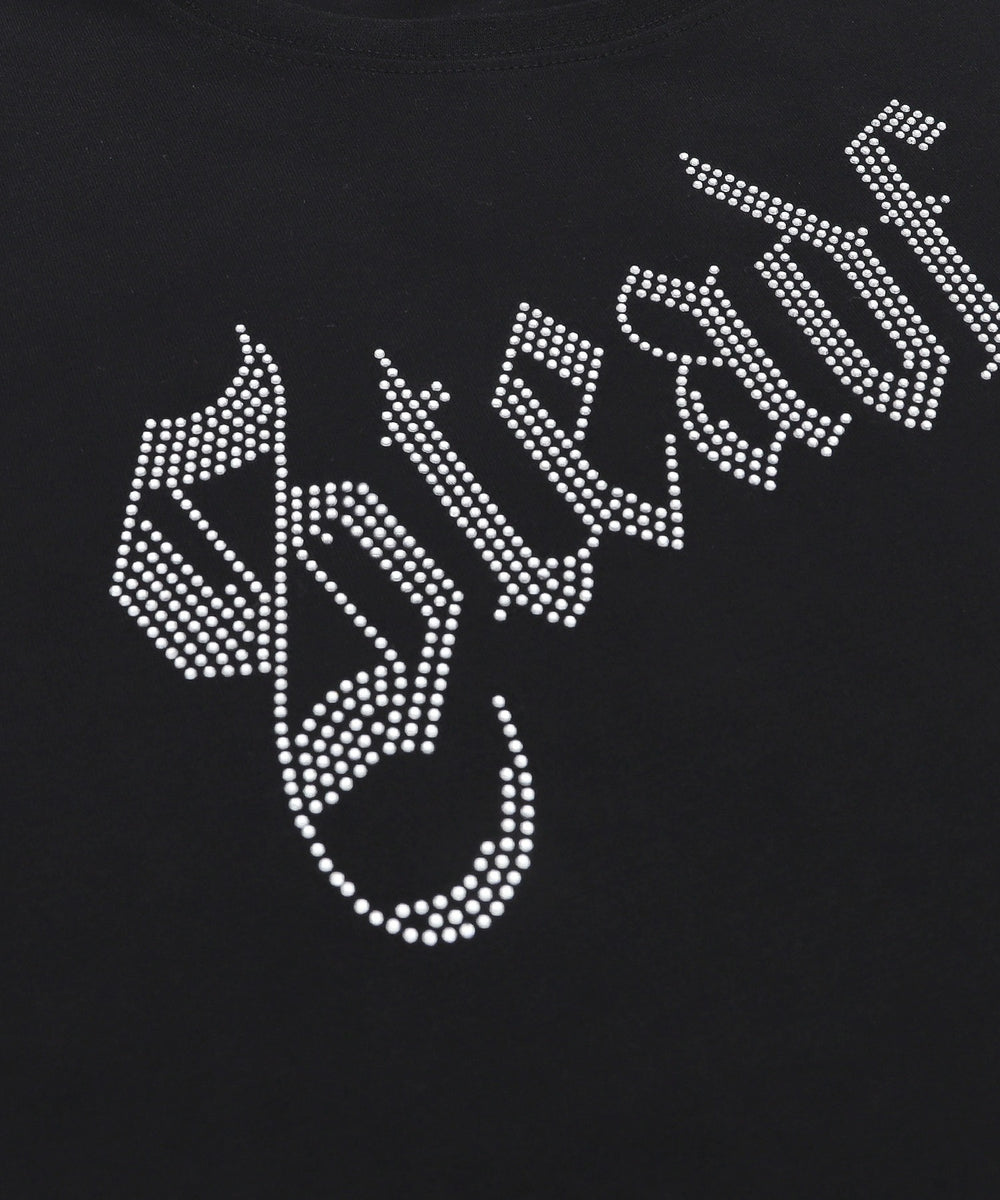 ラインストーンショートT