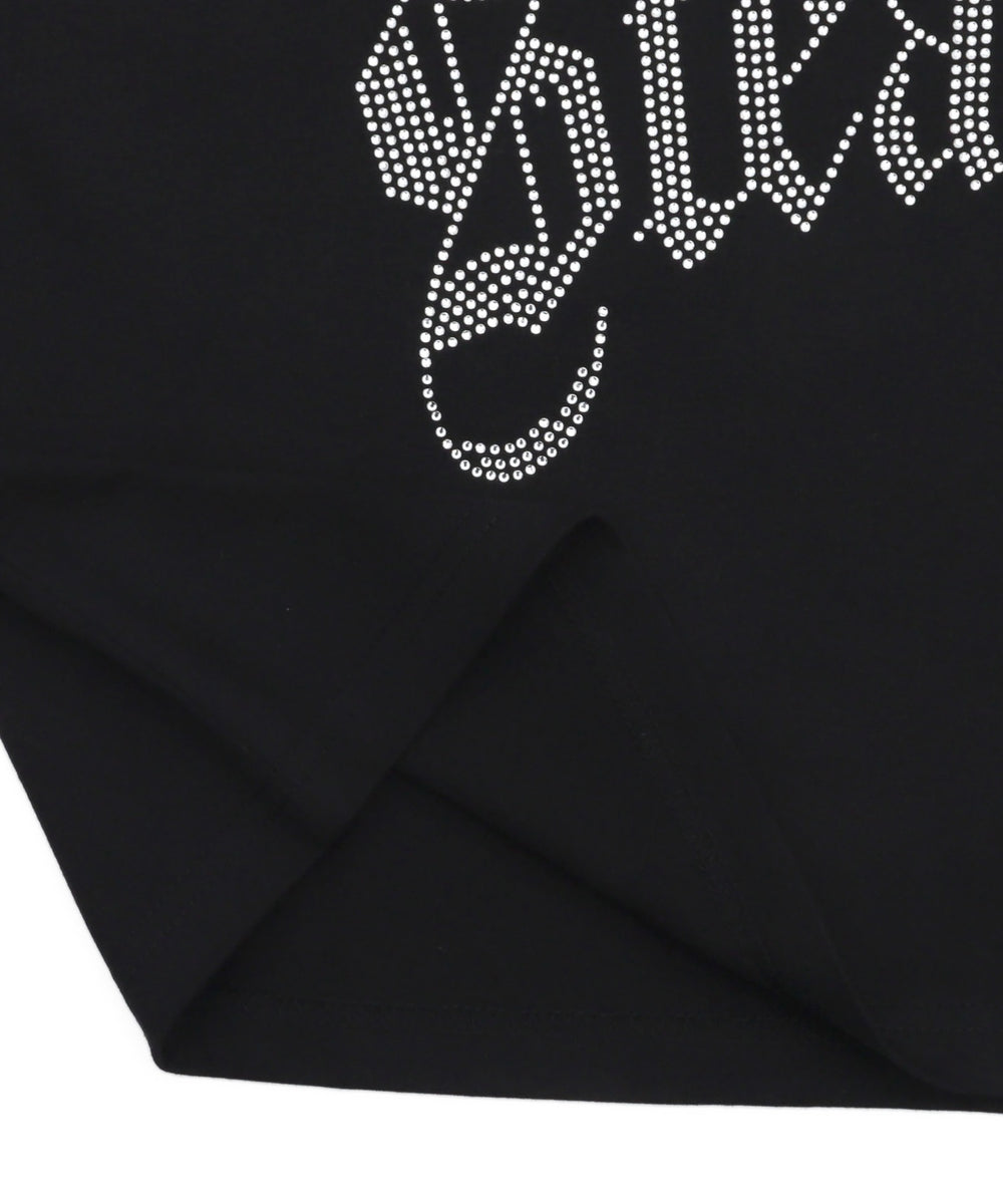 ラインストーンショートT