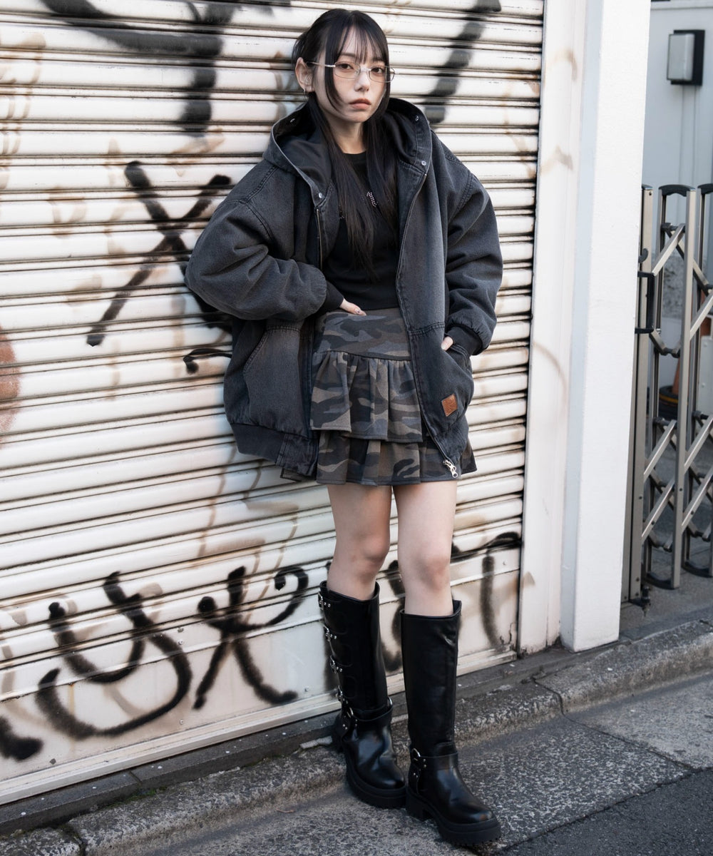 柄２　モデル：159cm F着用