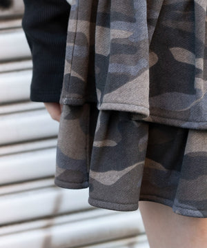 スウェットフリルスカパン