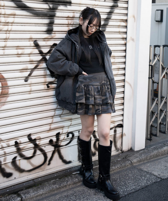 柄２　モデル：159cm F着用