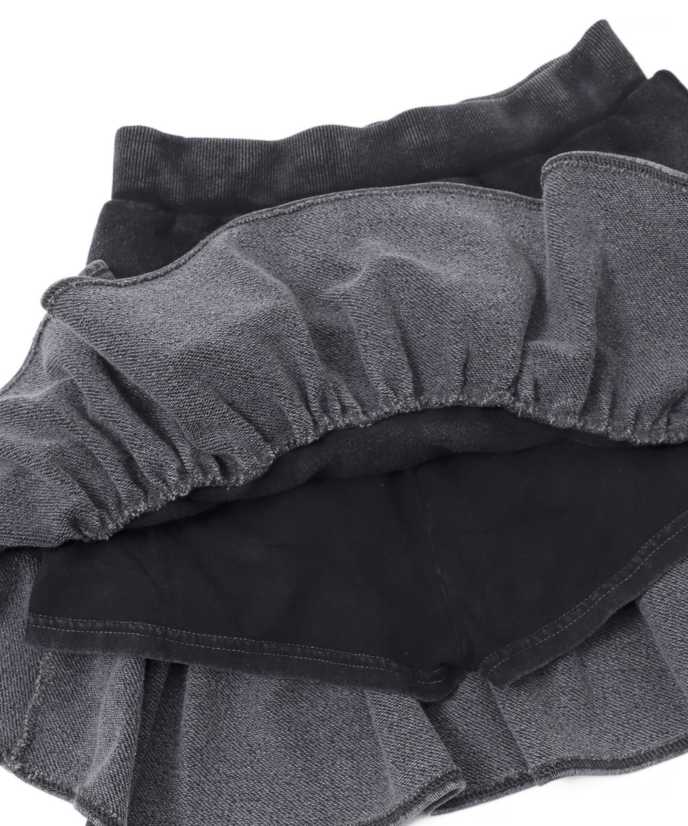 スウェットフリルスカパン