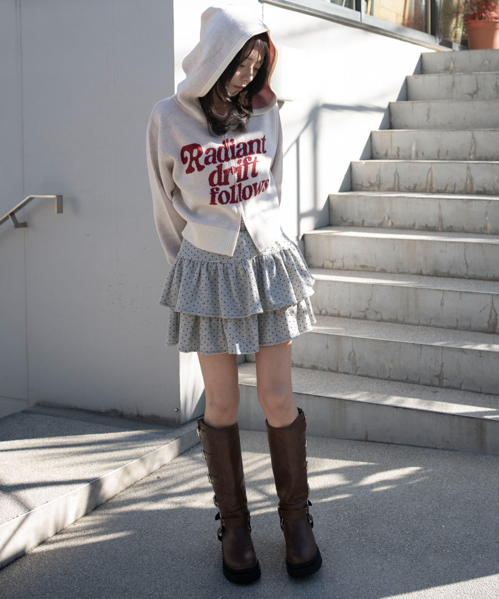 柄４　モデル：159cm F着用