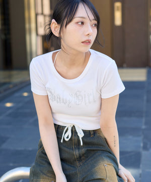 ホワイト 　モデル:159cm F着用