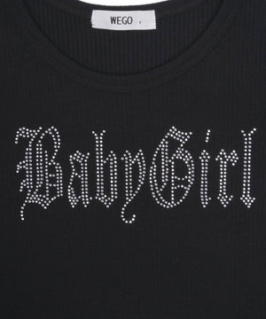 ラインストーンチビリブT