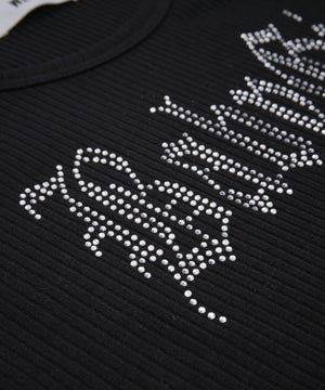 ラインストーンチビリブT