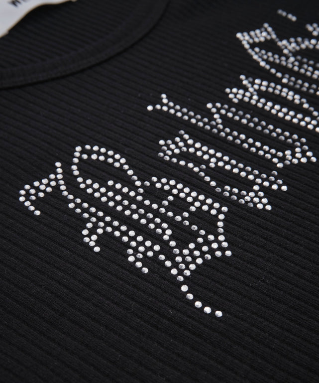 ラインストーンチビリブT