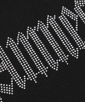 ラインストーンレースキャミ