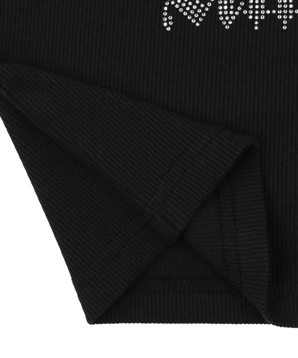 ラインストーンレースキャミ