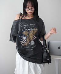 ２WAYグラフィックワンショルBIGT