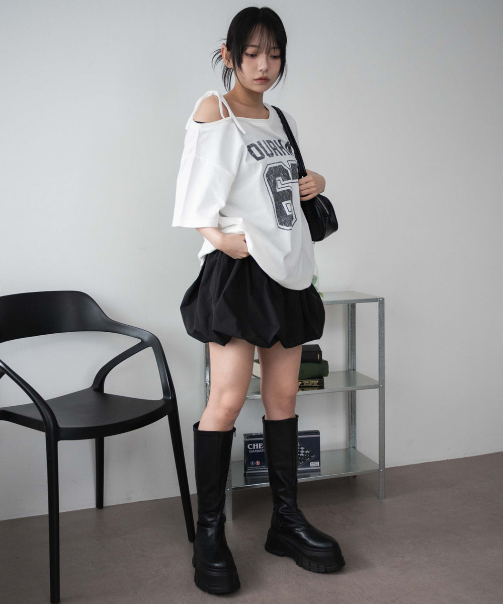 ホワイト モデル：159cm F着用