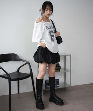 ホワイト モデル：159cm F着用