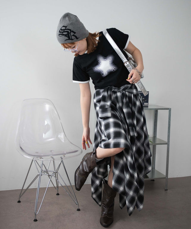 ブラック モデル：155cm F着用