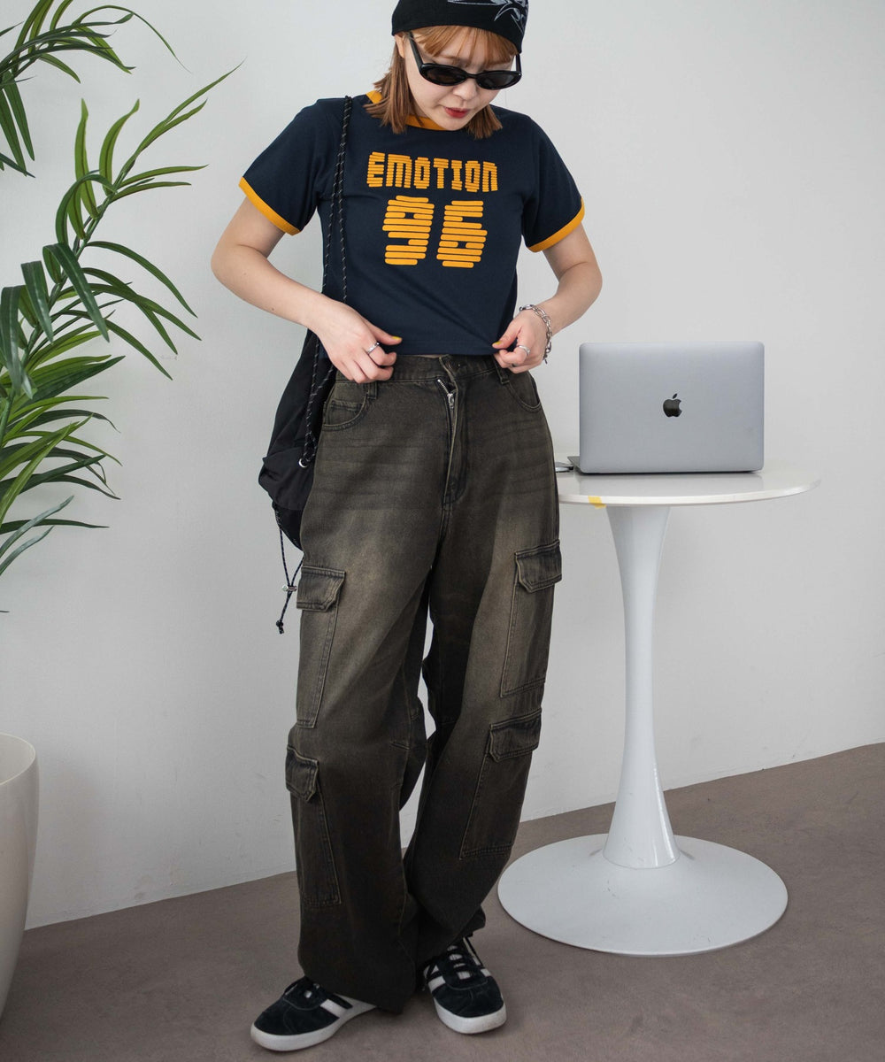 ネイビー モデル：155cm F着用