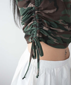 ロゴサイドドロストちびT