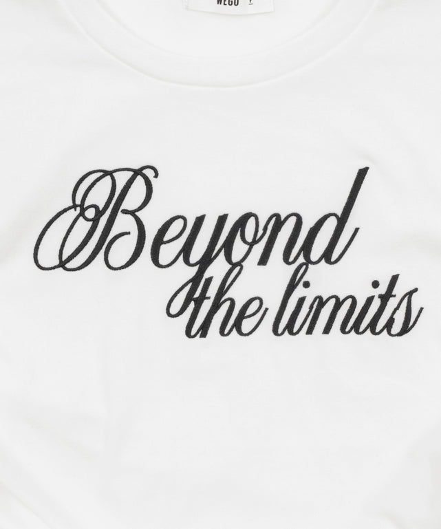 ロゴサイドドロストちびT