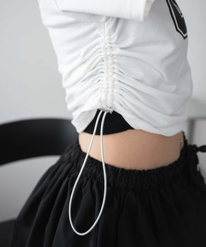 ナンバリングサイドドロストちびT