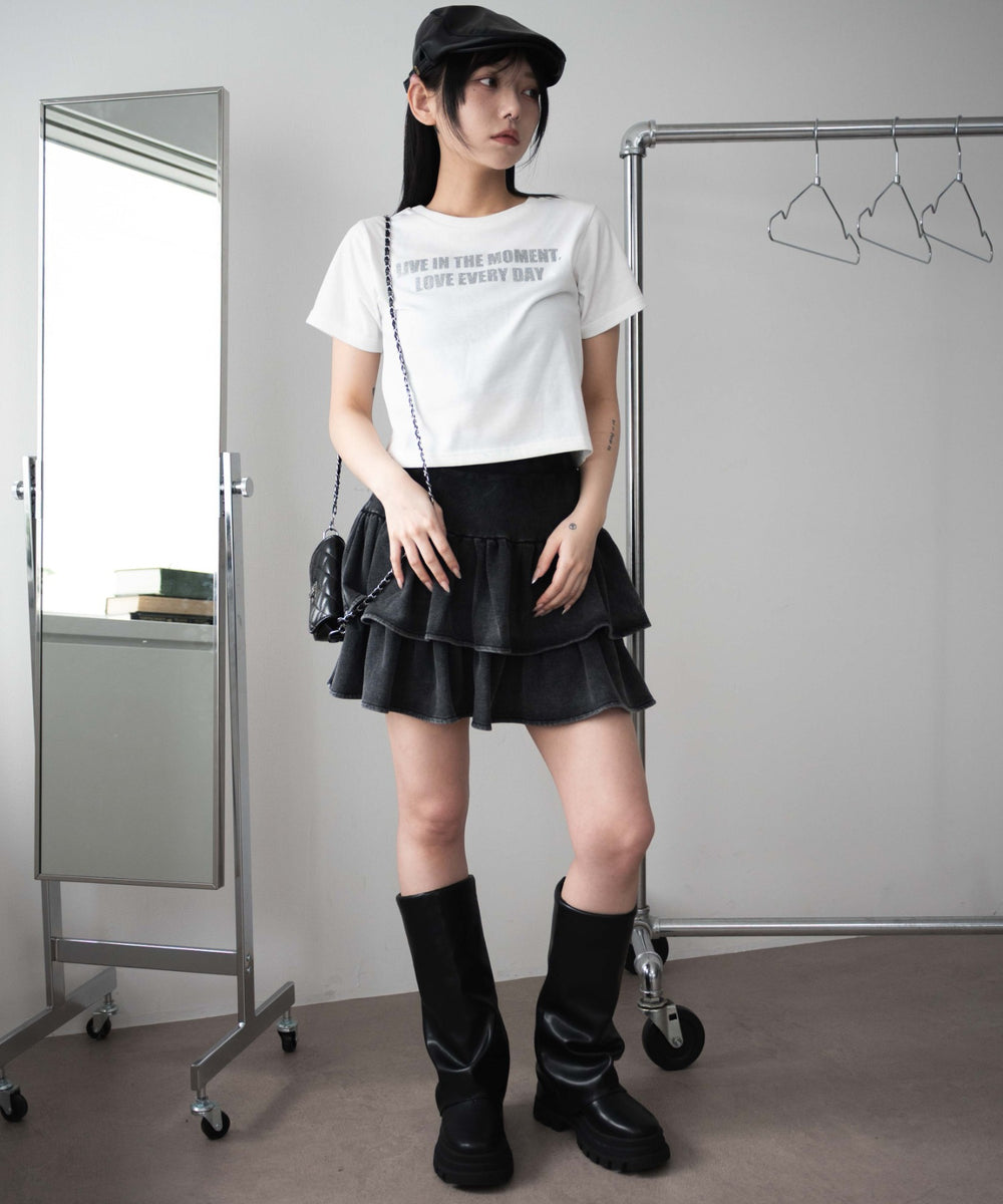 ホワイト モデル：159cm F着用