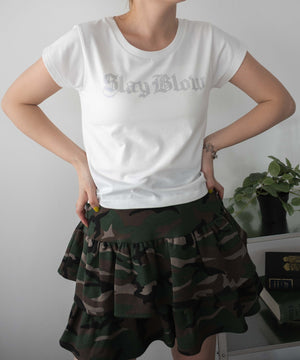 ホワイト モデル：155cm F着用