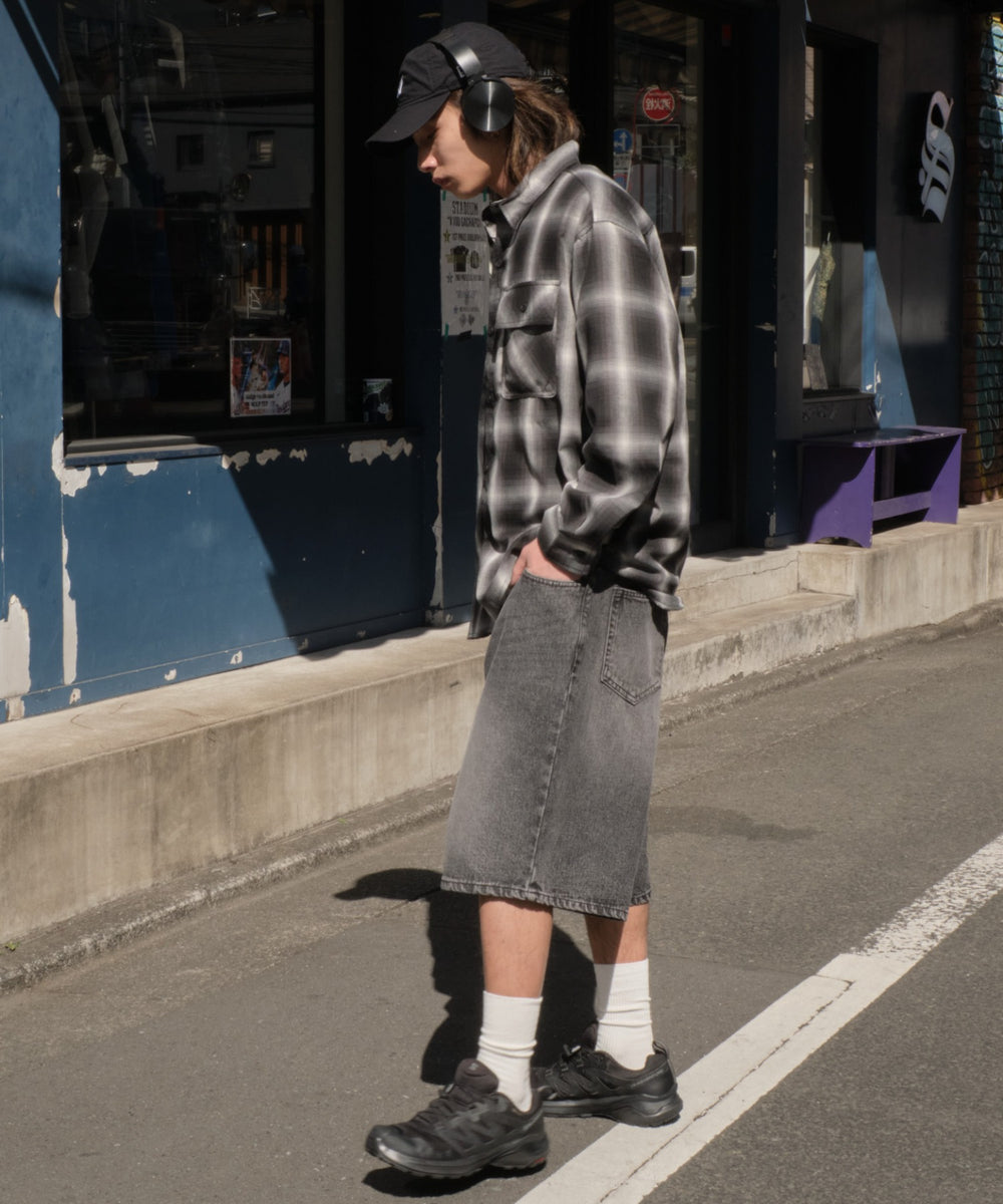 デニムブラック モデル：175cm L着用