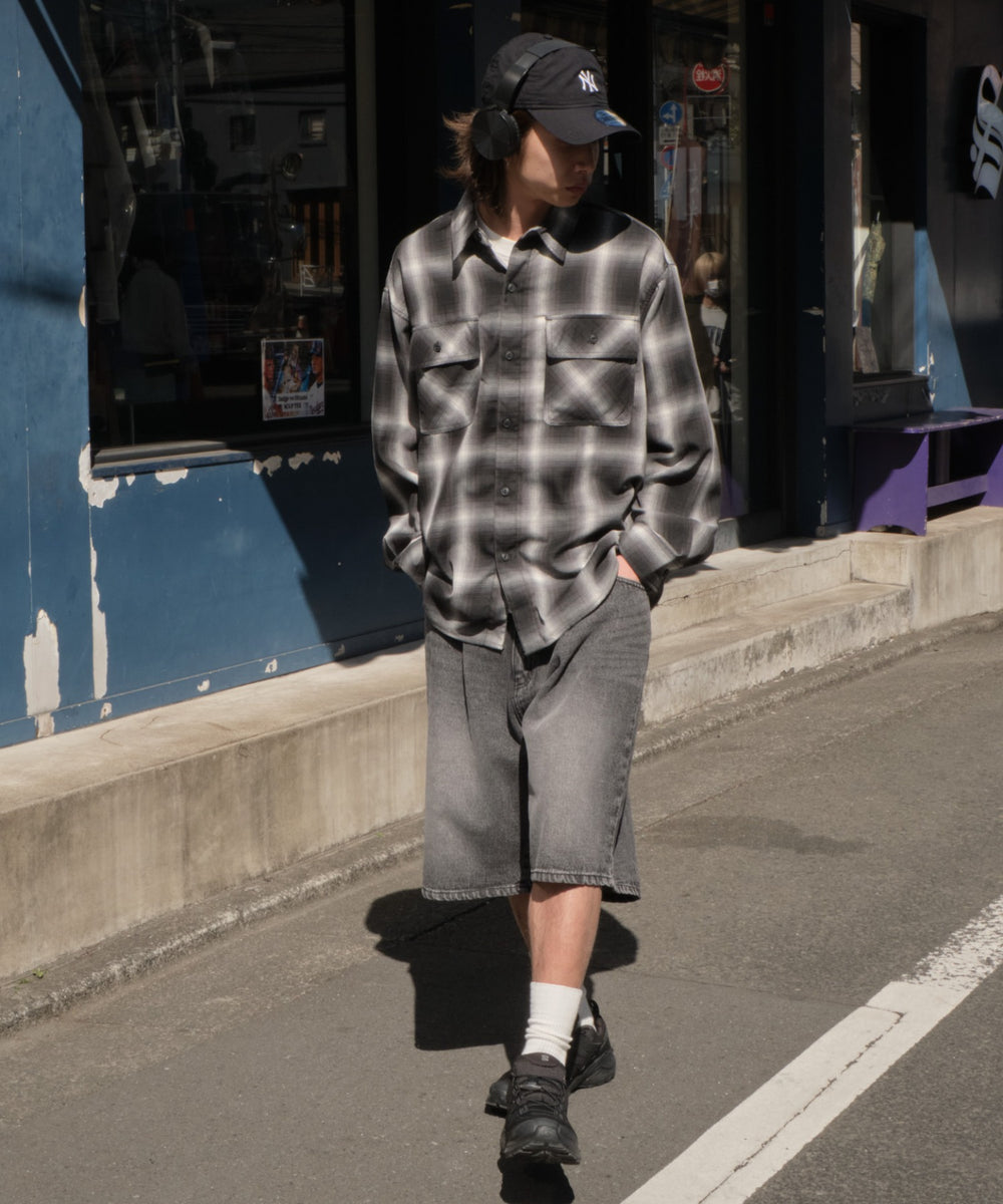 デニムブラック モデル：175cm L着用