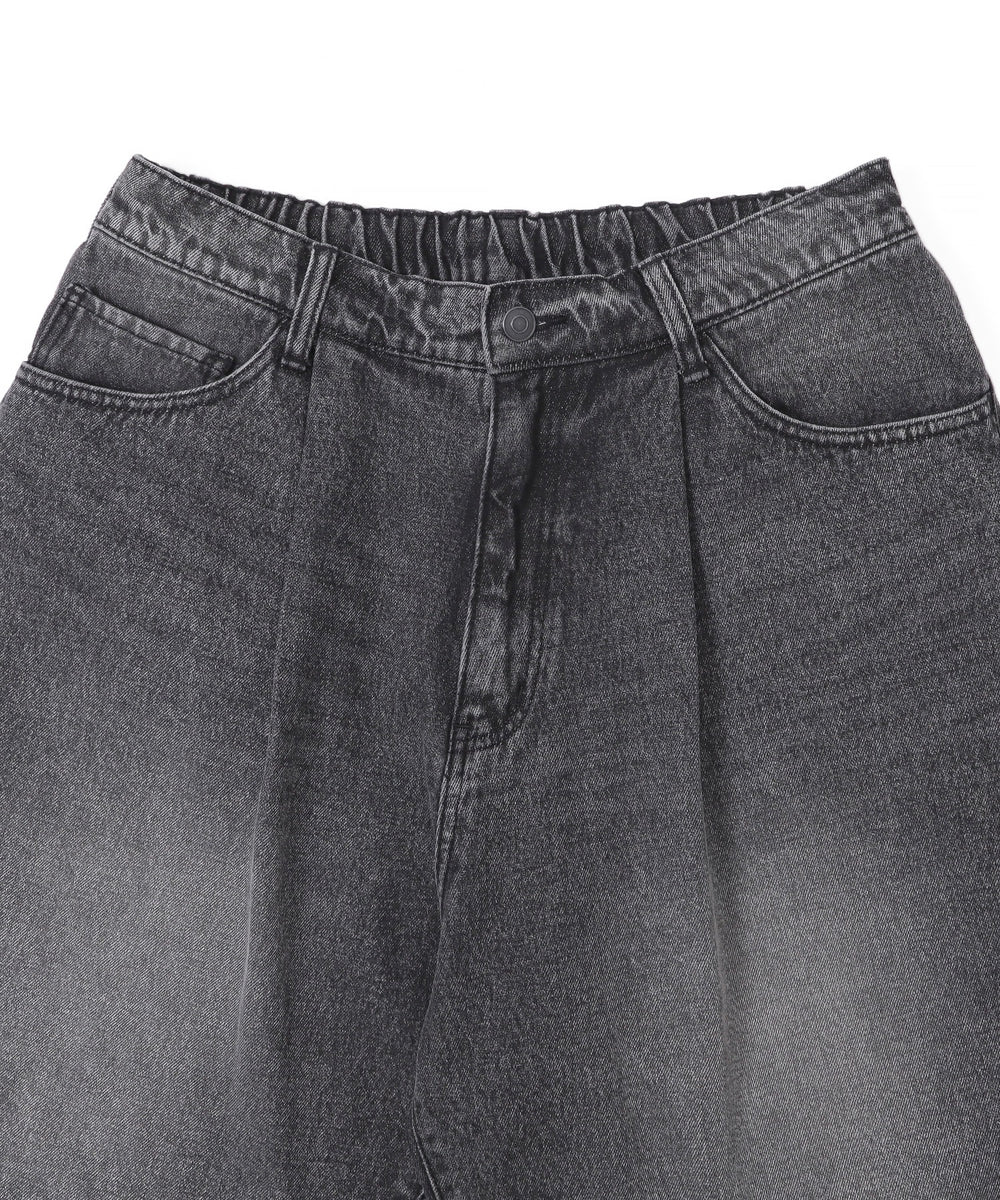 イージーバギーデニムショーツ