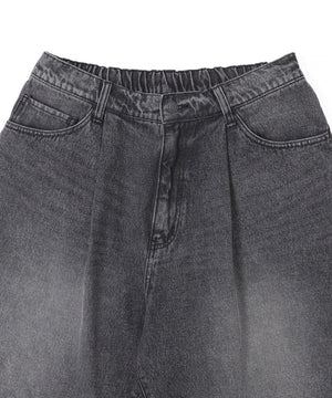 イージーバギーデニムショーツ