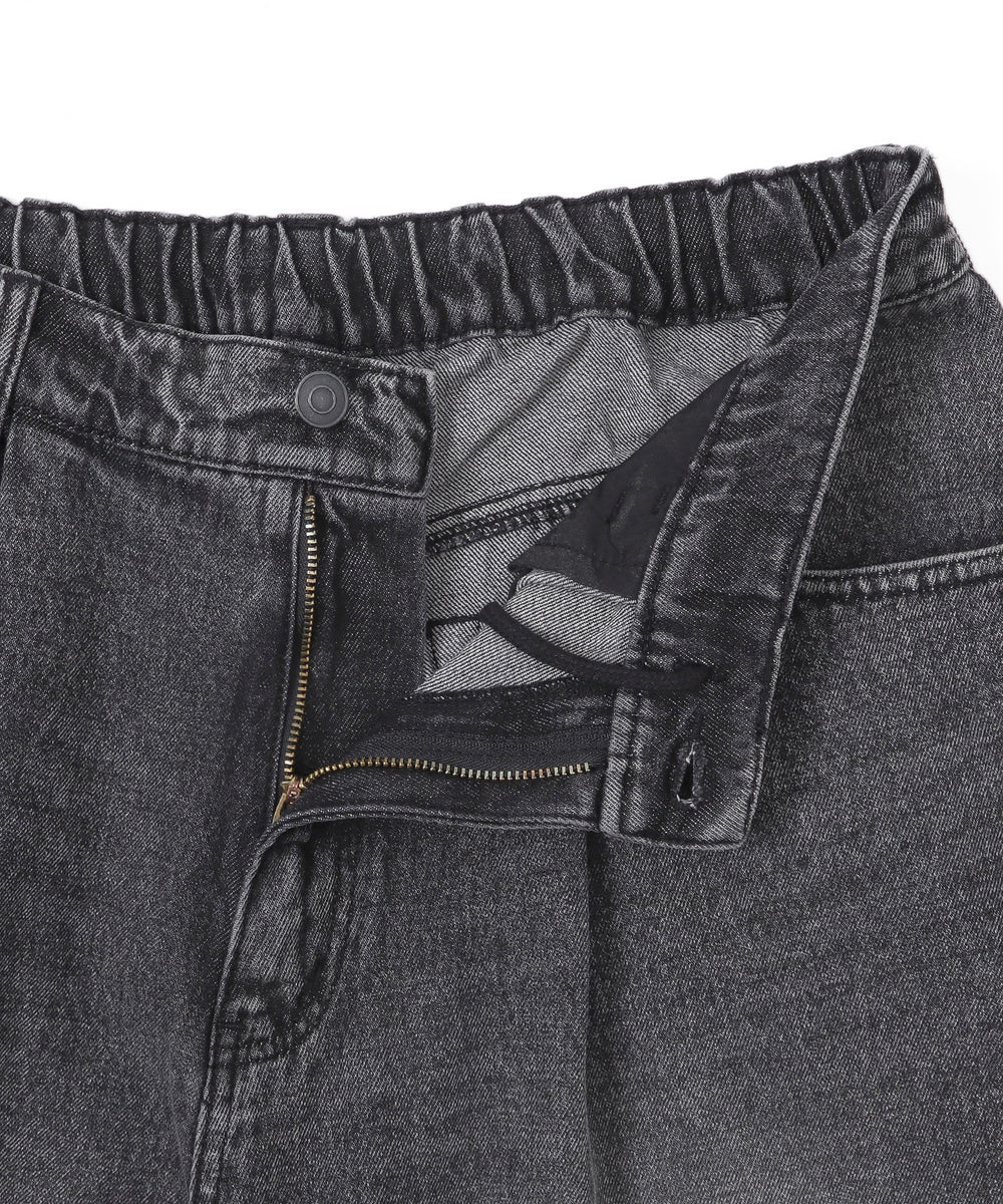 イージーバギーデニムショーツ