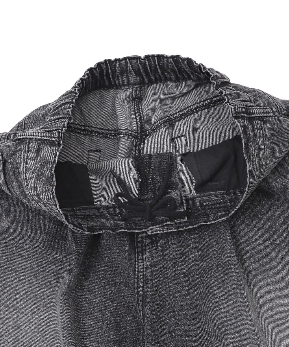 イージーバギーデニムショーツ