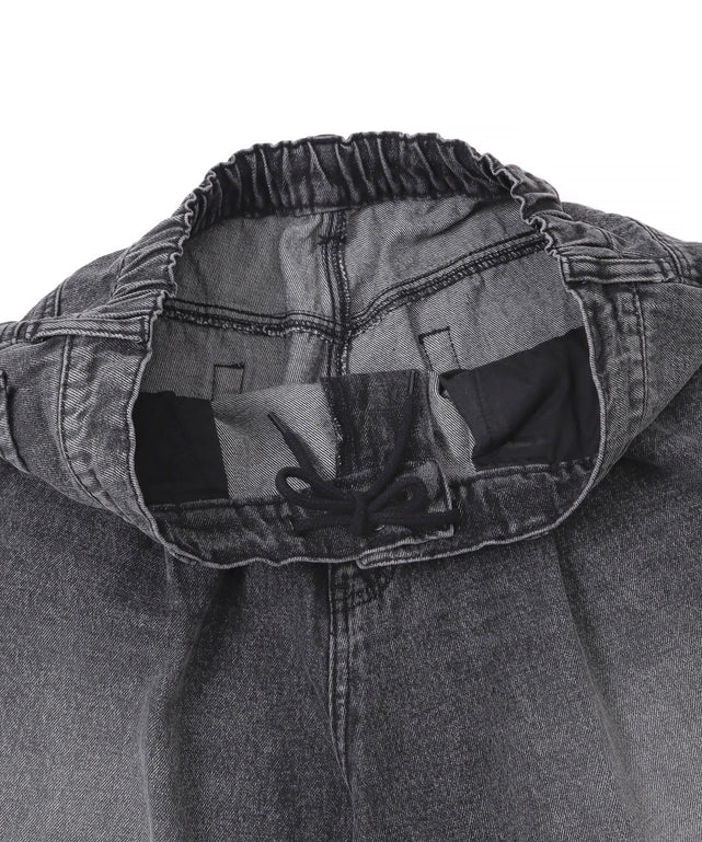 イージーバギーデニムショーツ