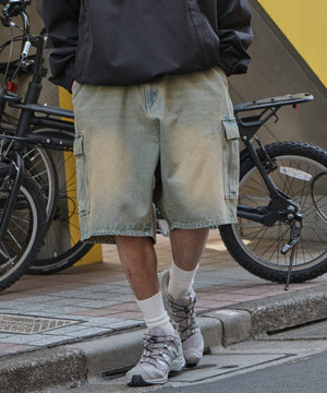 デニム淡色 モデル：175cm L着用