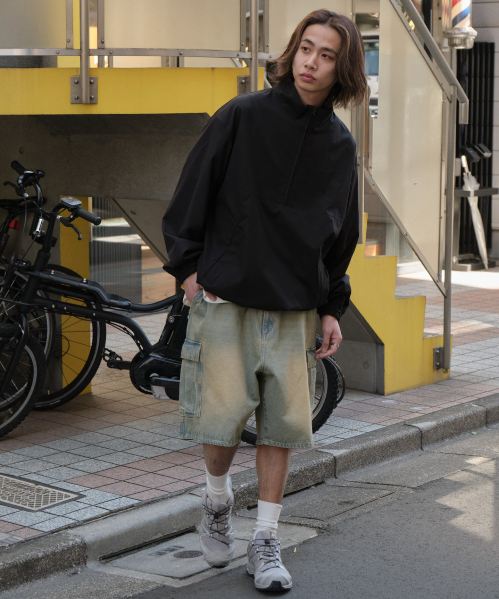 デニム淡色 モデル：175cm L着用