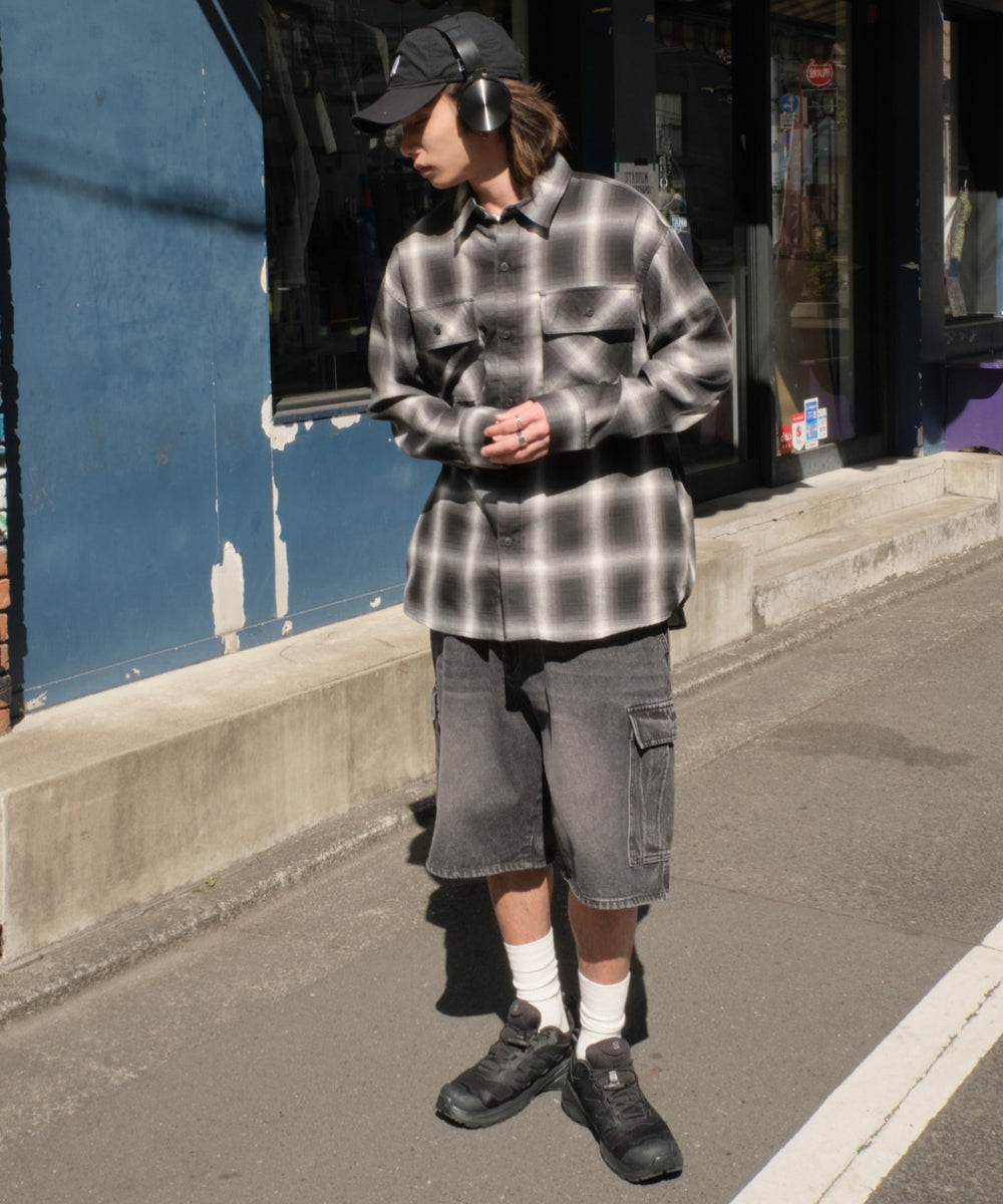 デニムブラック モデル：175cm L着用