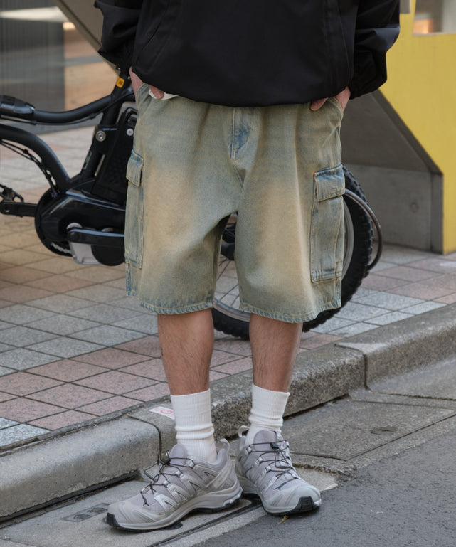 デニム淡色 モデル：175cm L着用