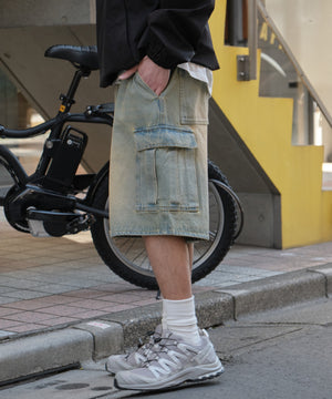 デニム淡色 モデル：175cm L着用