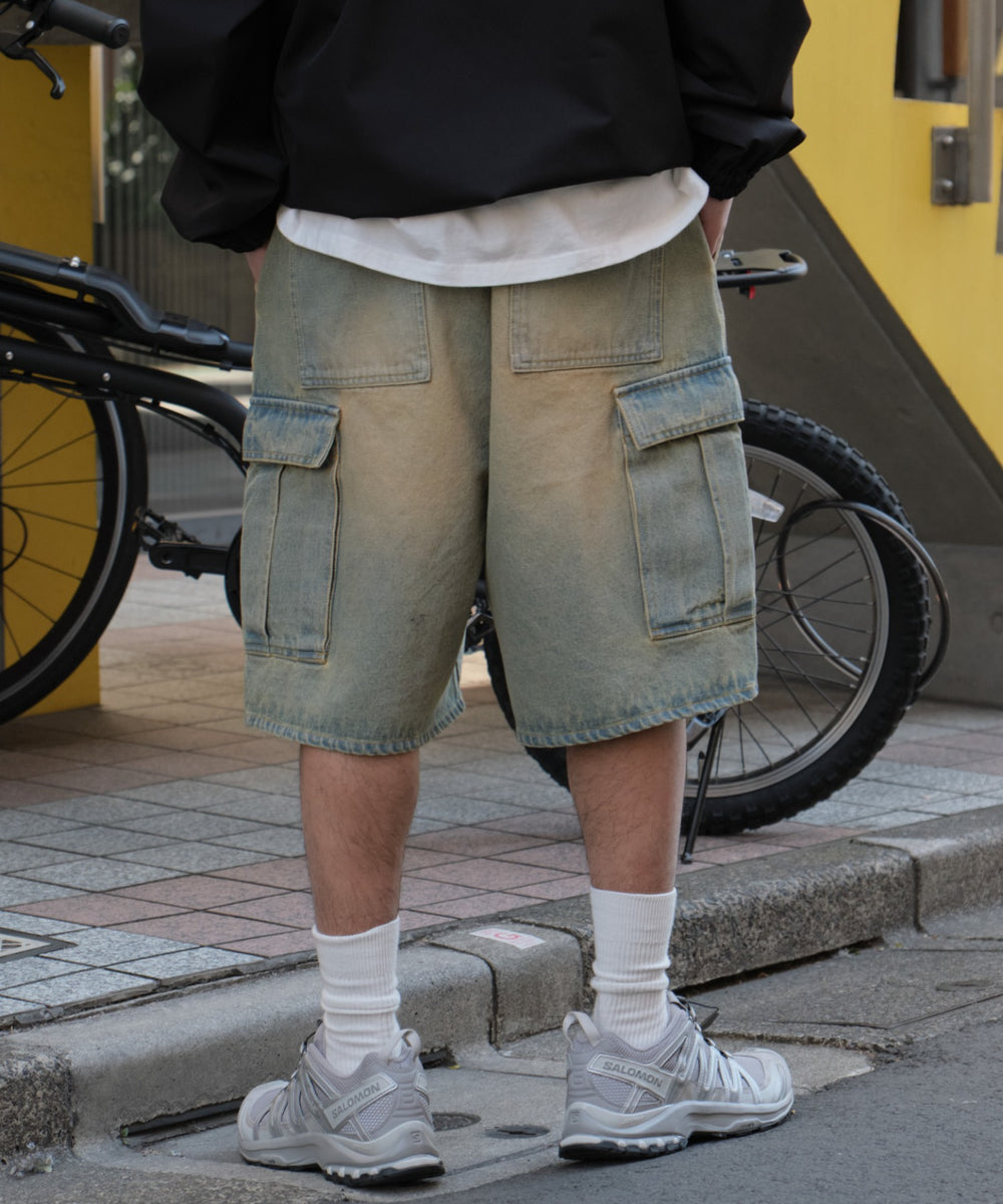 デニム淡色 モデル：175cm L着用