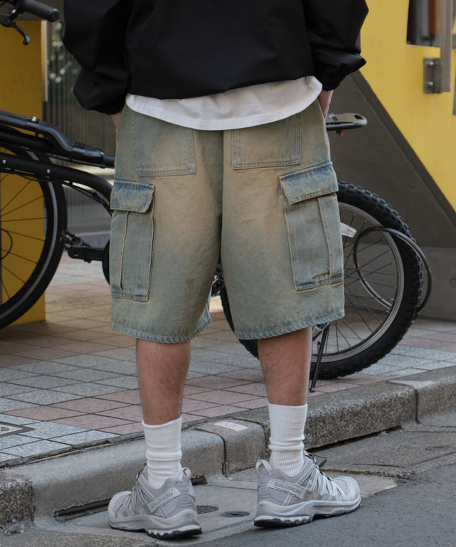 デニム淡色 モデル：175cm L着用