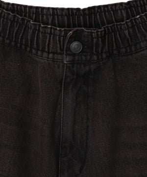 イージーバギーデニムカーゴショーツ