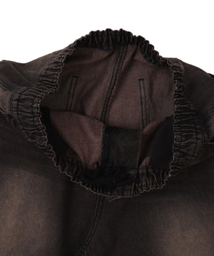 イージーバギーデニムカーゴショーツ