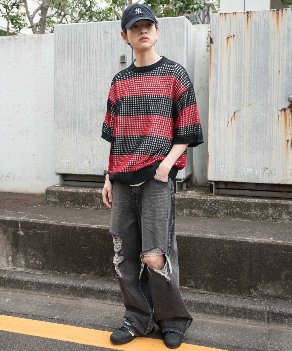 レッドボーダー モデル：180cm L着用