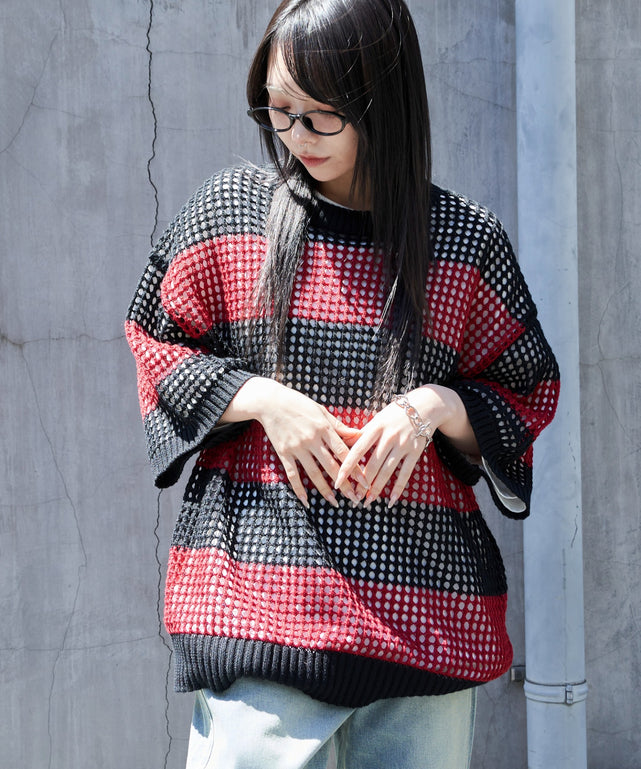 レッドボーダー モデル：159cm L着用