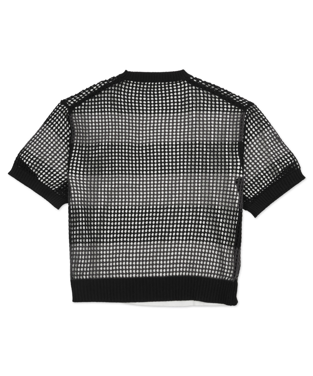 アンサンブルメッシュニットプルオーバー（SS）