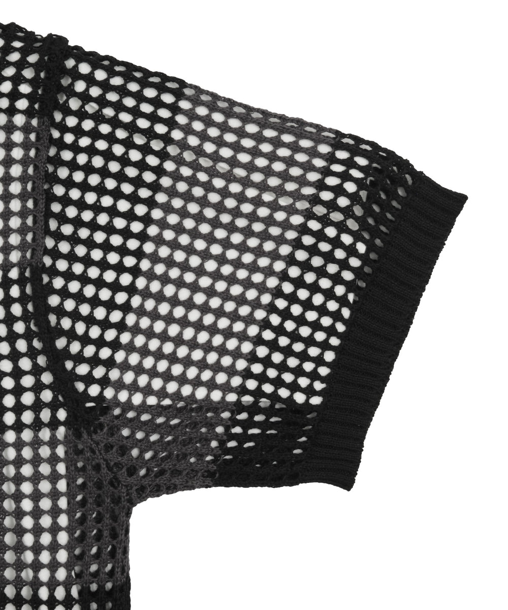 アンサンブルメッシュニットプルオーバー（SS）