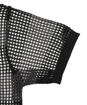 アンサンブルメッシュニットプルオーバー（SS）