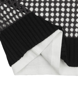 アンサンブルメッシュニットプルオーバー（SS）