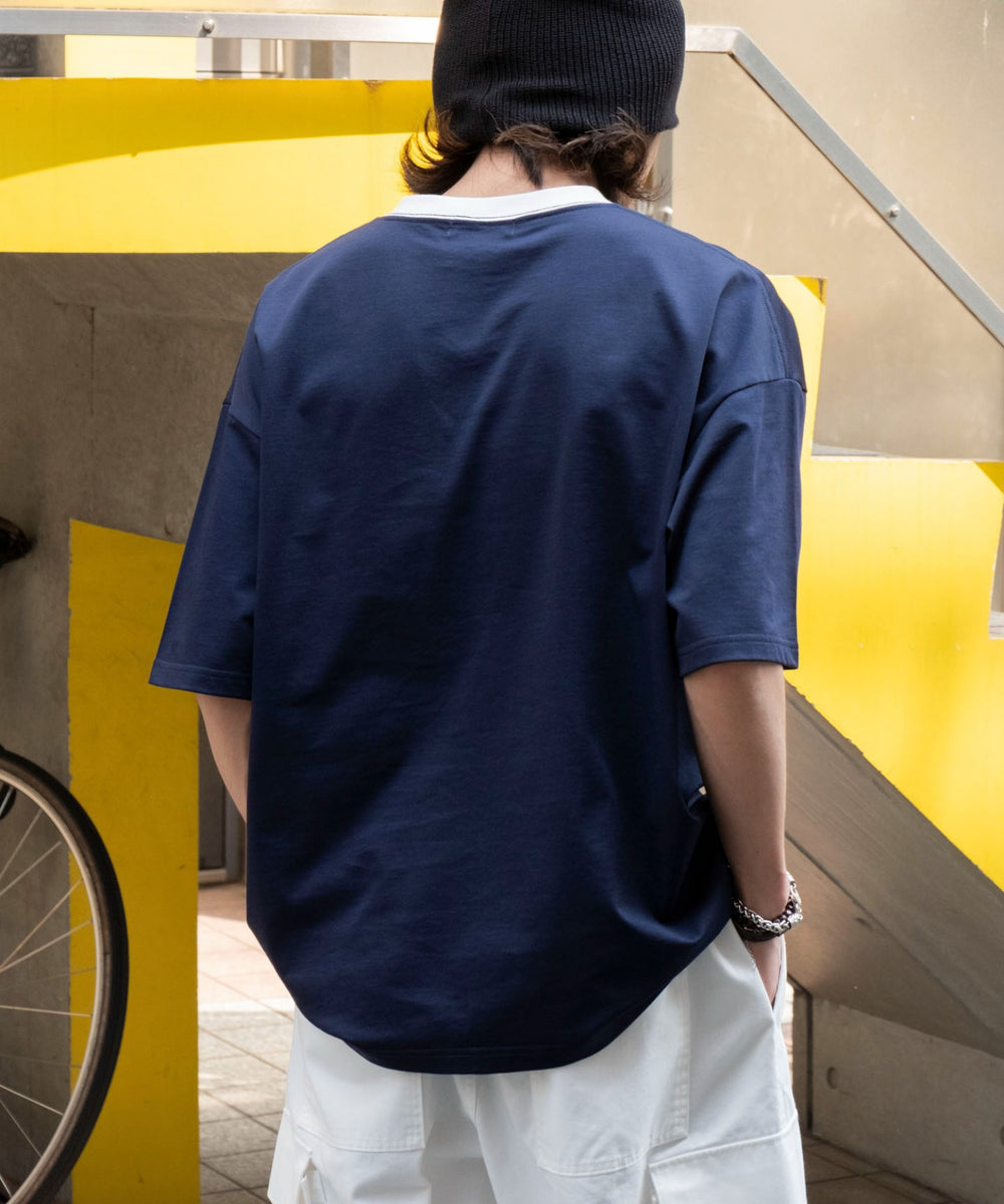 ネイビー　モデル:175cm L着用