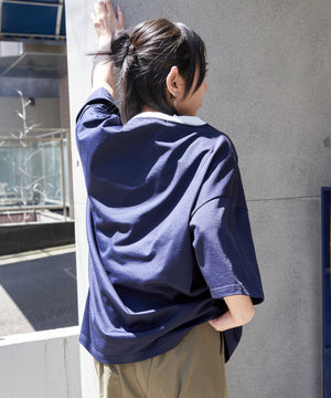 ネイビー　モデル:159cm L着用