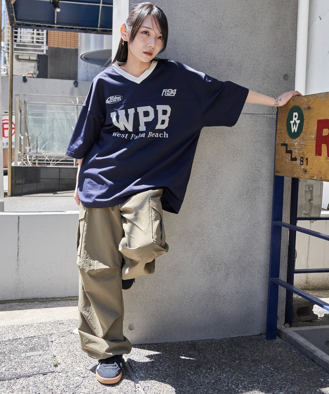 ネイビー　モデル:159cm L着用