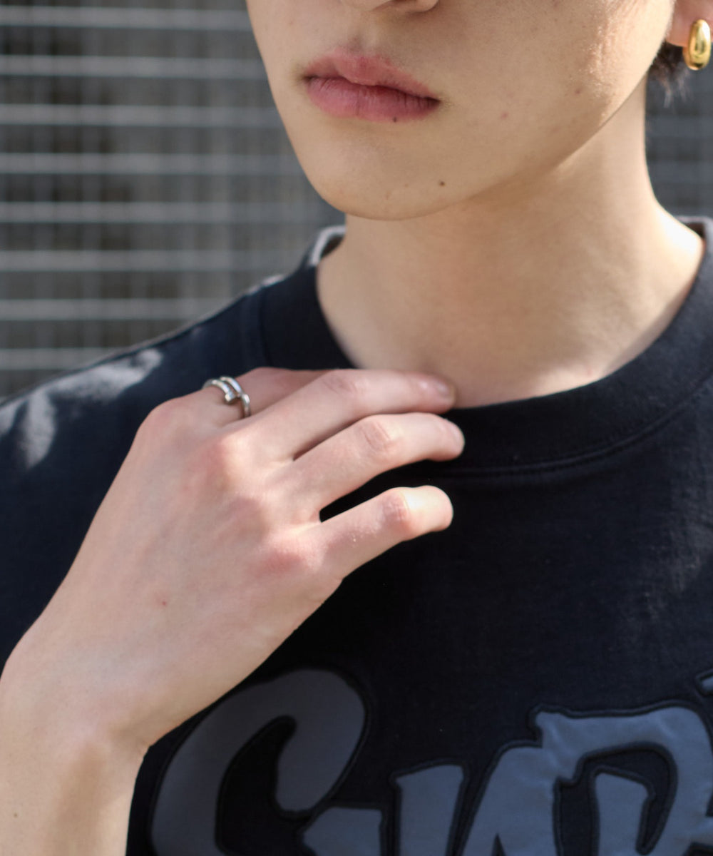 ワッペンロゴドロストBIG　T（SS）