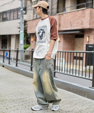 ブラウン モデル：178cm L着用